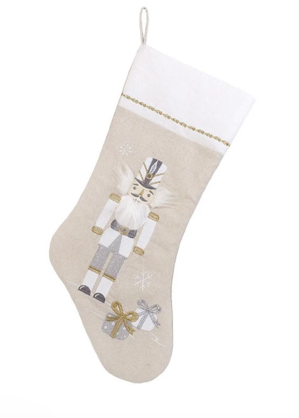 NEW Mon Ami Nutcracker Holiday Stocking, NWT